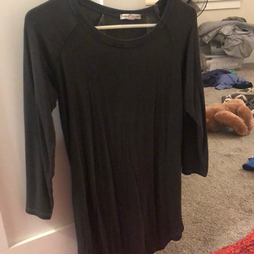 American eagle ribbed top